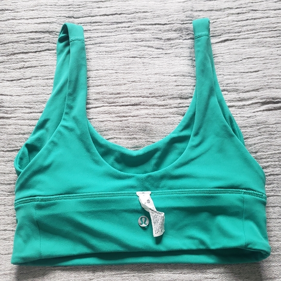 Lululemon Align Reversible Bra *Light Support A/B Cups 2021 Maldives Green Sz 4 - Picture 3 of 11